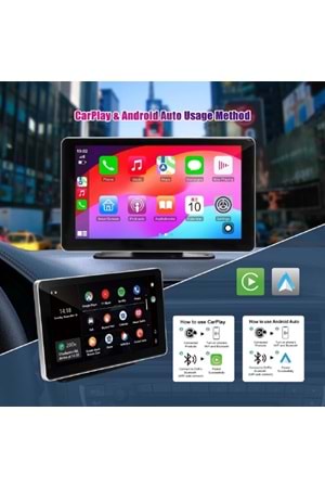 MPIA M88D Araç İçi Kamera Android Auto Apple Car Play Arka Geri Görüş Kamera 7