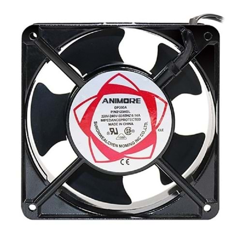 Fan 120X120 220V Kare Metel Kasa