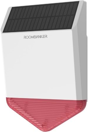 ROOMBANKER WIFI Kablosuz Akıllı Alarm Sistemi Hırsızlığa Karşı Ev Güvenlik Kiti ( 1 adet Kablosuz WIFI ALARM PANELİ + 1 adet Kablosuz HARİCİ SİREN1 Sularlı + adet Kablosuz MANYETİK KONTA + 1 adet Kablosuz HAREKET DEDEKTÖRÜ + 1 adet Kumanda )
