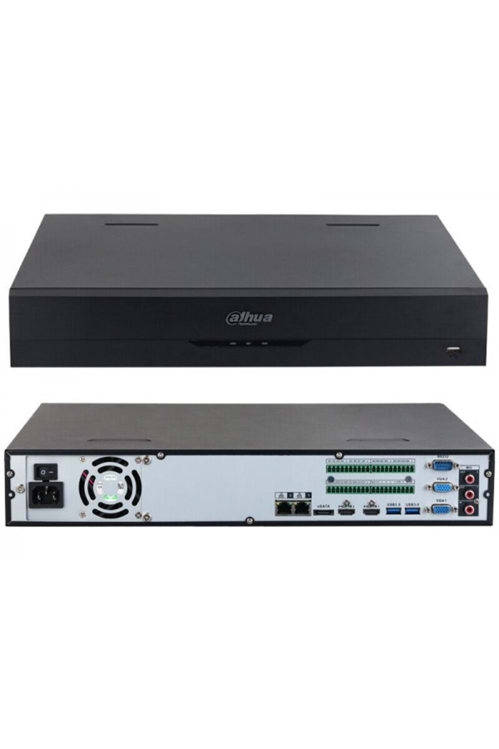 Dahua NVR5464-EI 64 Kanal 4 HDD 4 X 20TB 80TB Kapasiteli H265+ 4K NVR Kayıt Cihazı