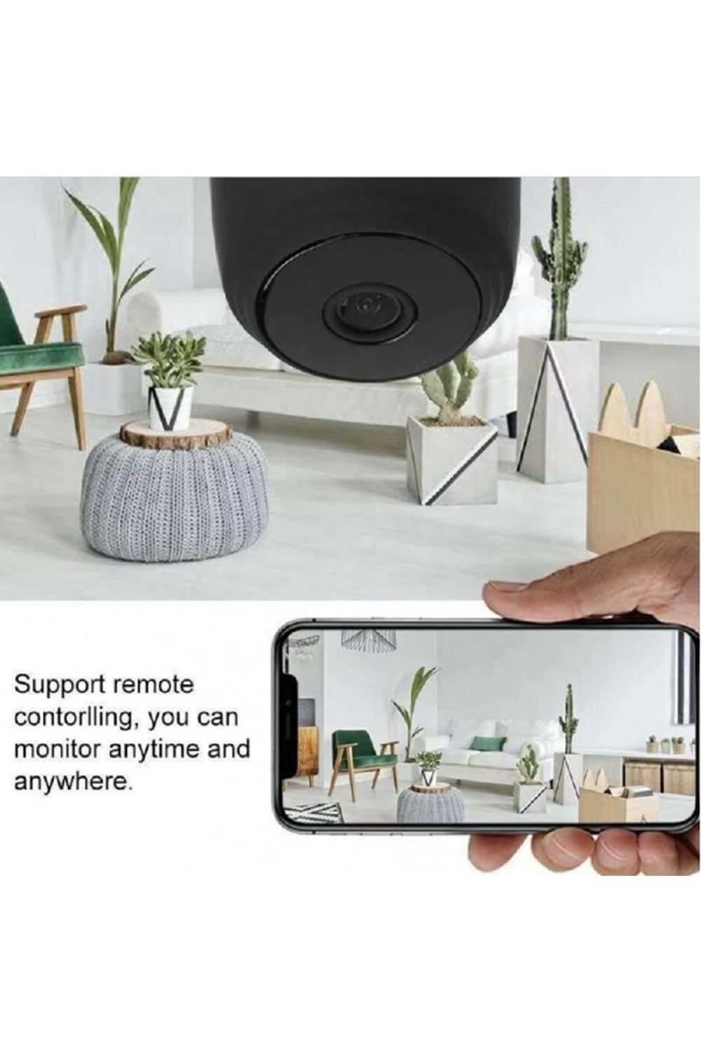 A9 HD 1080p wifi v380 mini app ile kablosuz akıllı ev kameraları gece görüş kapalı kameralar