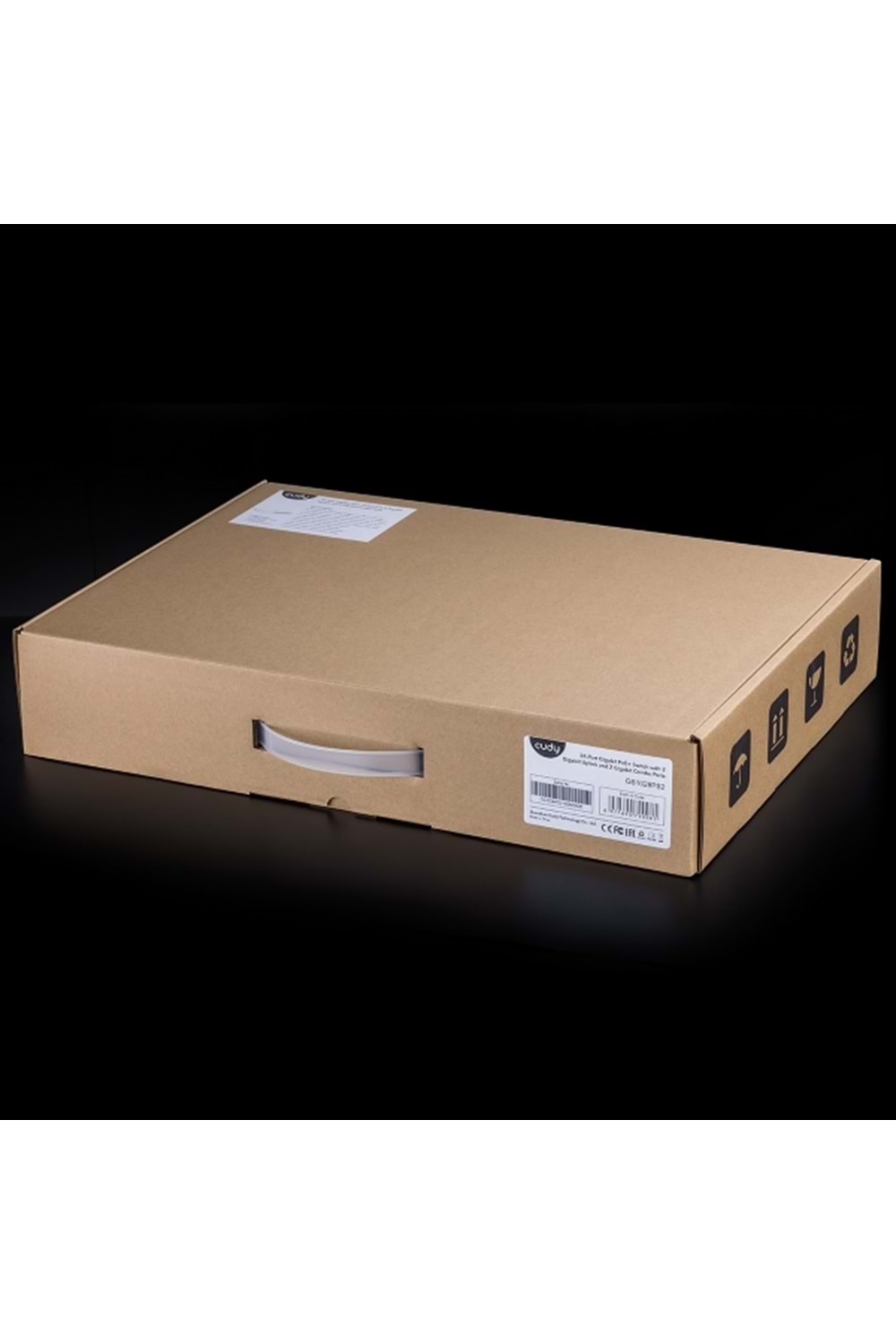 CUDY GS1028PS2 24 Port 10/100/1000 Yönetilemez 2 SFP (1GB) Rack mount (24 Port Poe+) 300W Switch