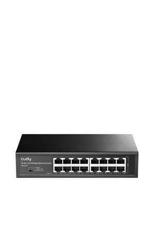 CUDY FS1016 16 Port 10/100 Yönetilemez Rack mount Metal Kasa Switch