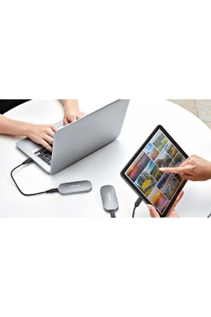 KIOXIA LXD10S002TG8 EXCERIA PLUS Mini 2TB (1050/1000MB/s) USB ve TYPE-C Siyah Taşınabilir SSD Harddisk