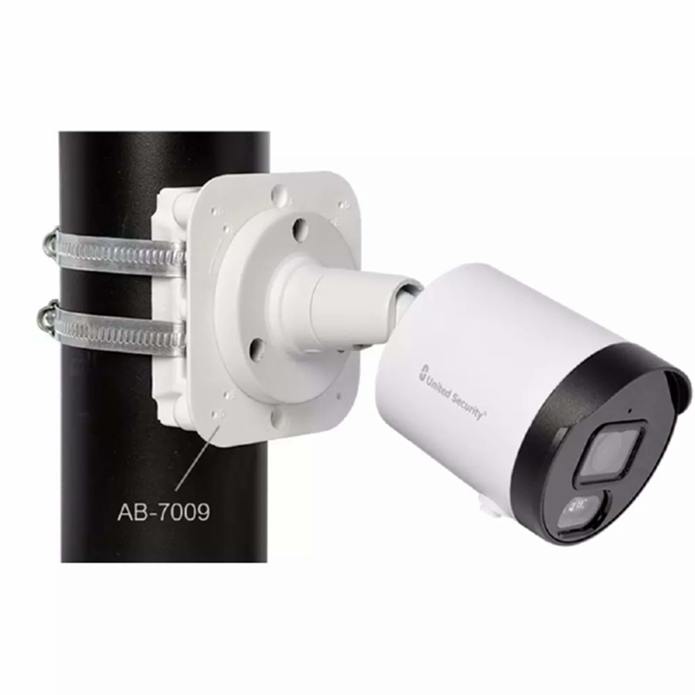 Boru Montaj Aparatı AB-7009 AlteBox-Bracket, (Beyaz)