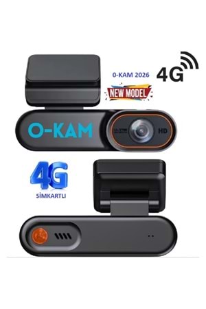 0-KAM 2026 4G ARAÇ KAMERASI GPS