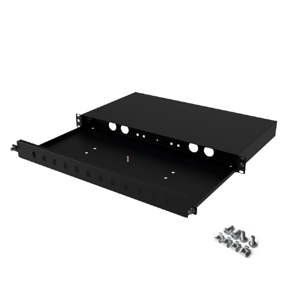 Teldata Fiber Optik Patch Panel Sc-Dx-12Port