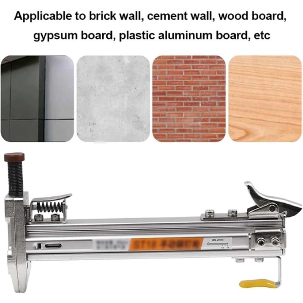 ALOSAT ÇEKİÇ İÇİN KABLO KANALI KANAL ÇİVİ TABANCASI