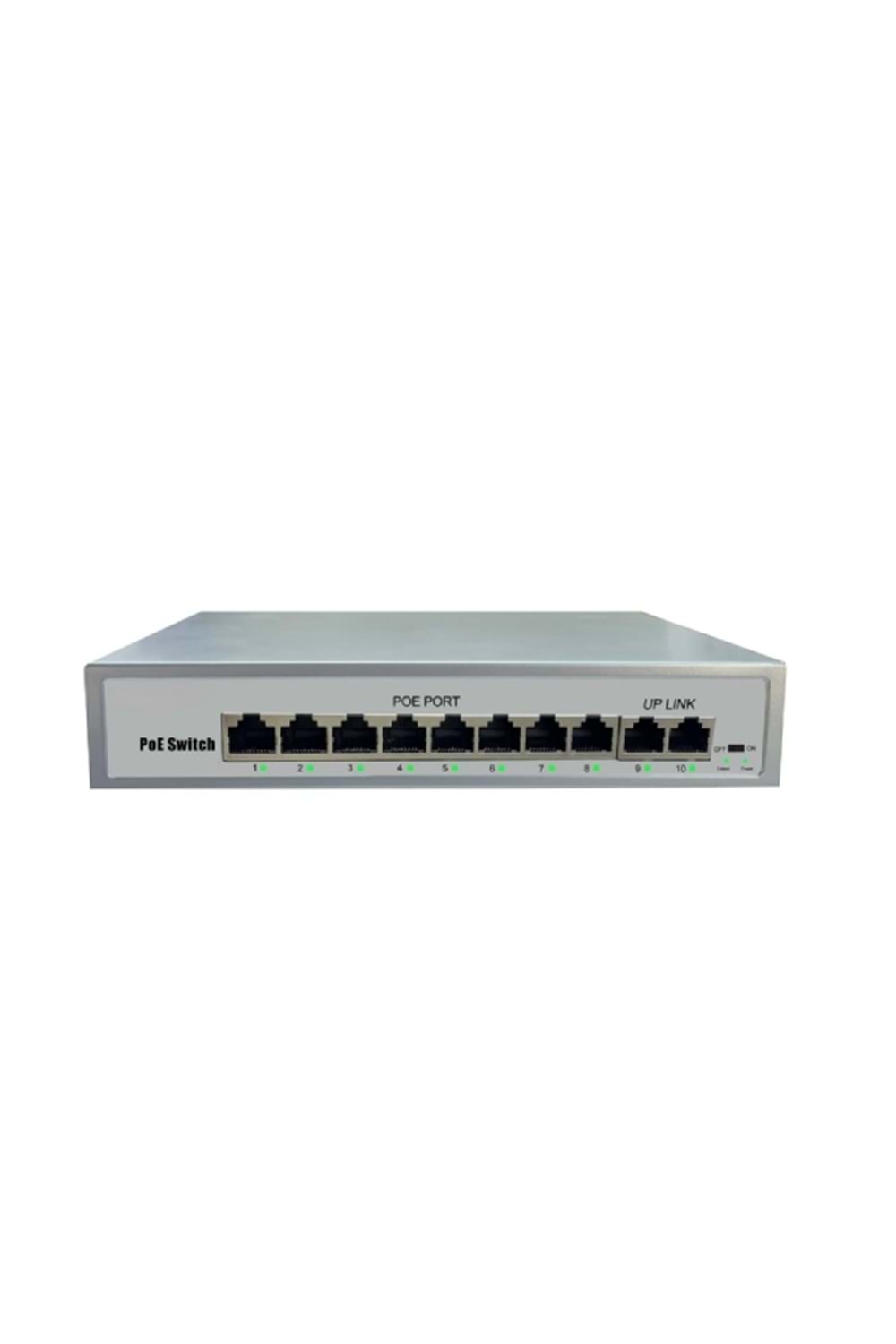 ALOSAT P-8011 8+2 PORT 120W POE SWITCH