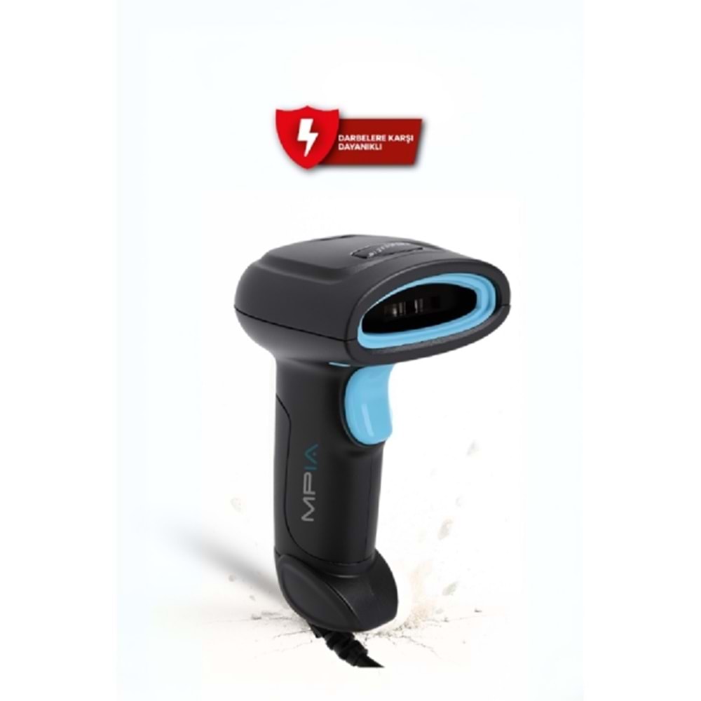 MPIA BS-1 USB Kablolu 1D/2D Barkod & Karekod Okuyucu