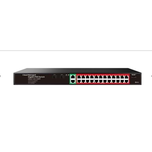 ALOSAT GP-2499 24+2+2 SFP PORT FULL GIGABIT BULUT YÖNETİLEBİLİR POE