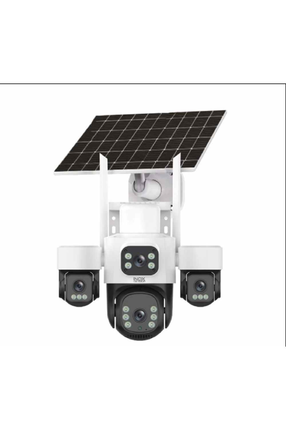 Inox X14 4 Kameralı Çift Güneş Enerjili 3+3+3+3Mp Solar Kamera E-Sim