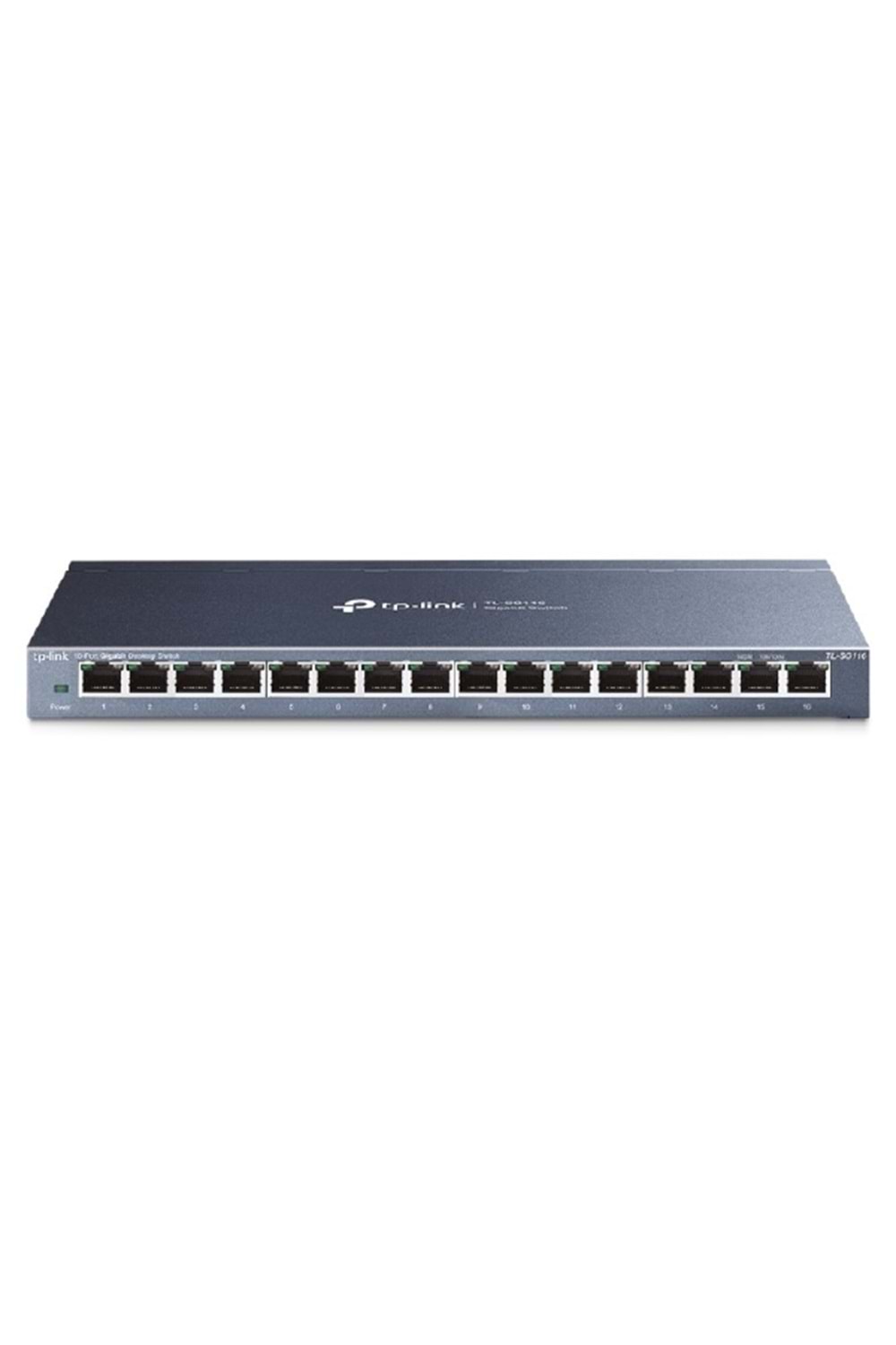 TP-LİNK TL-SG11616-Port Gigabit Desktop Switch Auto-MDI/MDIX desteği sunan 16 adet 10/100/1000 Mb/sn Otomatik Anlaşma Özellikli RJ45 portuDoğa dostu Ethernet teknolojisi, güç tüketiminden tasarruf sunarIEEE 802.3x akış kontrolü, güvenilir veri aktarı
