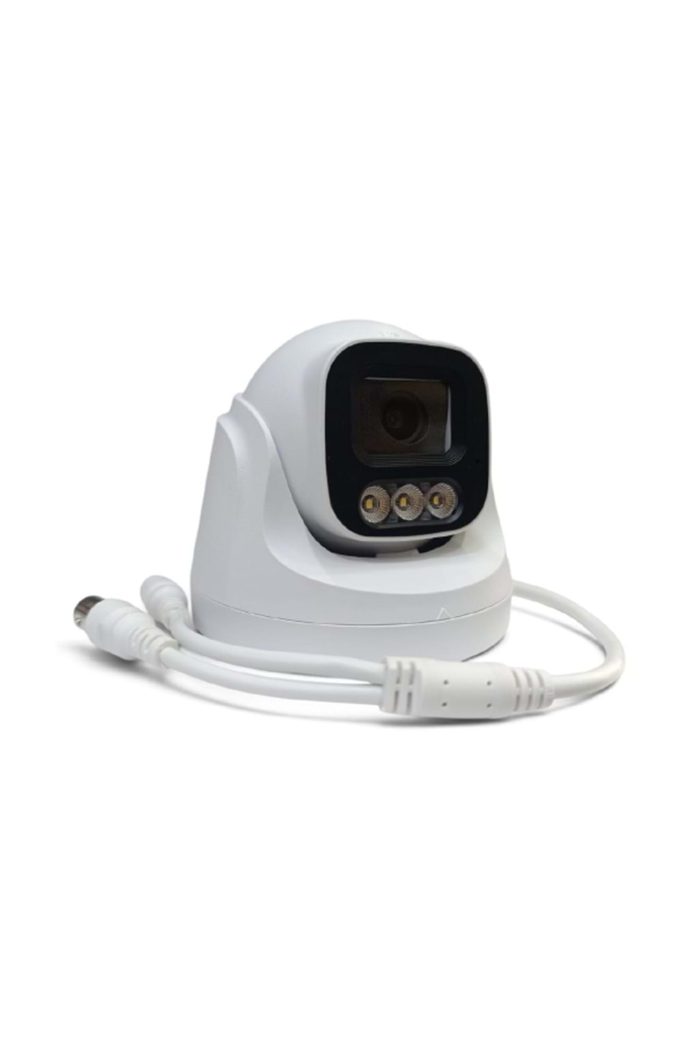 ALOSAT AHD 2MP 2.8MM LENS DAHILI SES DOME KAMERA GECE RENKLI 3 WARM LIGHT LED MIC 30 METRE 1080X1920 GECE GÜNDÜZ