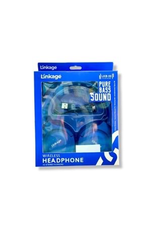 LİNKAGE LKB-03 WIRELESS KULAKÜSTÜ PURE BASS SOUND KULAKLIK LKB-03