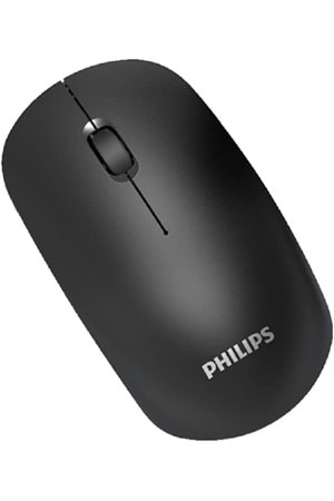Philips SPK7315 M315 Kablosuz Sessiz Mouse 1200 Dpi Siyah Silent
