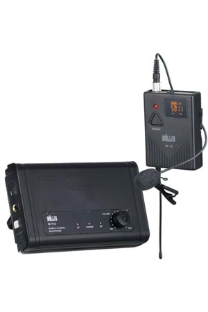 WÖLLER Uhf Tek Yaka Kablosuz Mikrofon W-110 Y