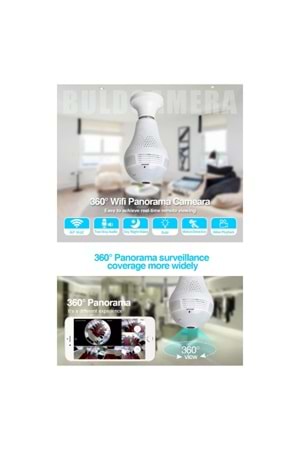 Yoosee 2MP 1080P Ys-07 Ampül Ip Güvenlik Kamerası